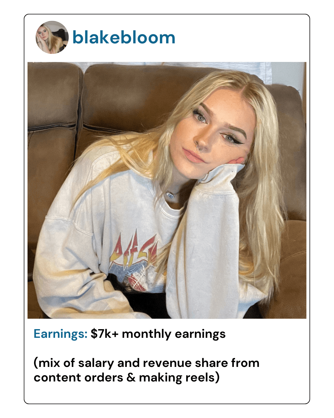 Top paid Fairy Management model Blake